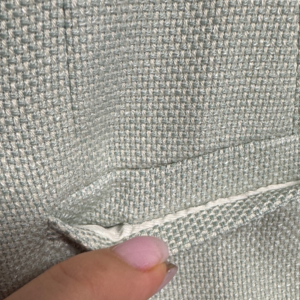 Zara Women's Mint Double-Breasted Blazer - Picture 8 of 13